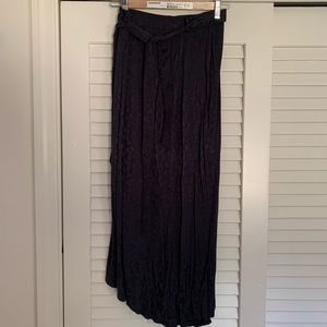 & Other Stories wrap skirt leopard print